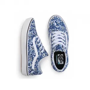 Dámska rekreačná obuv VANS UA ComfyCush Old Skool (Pastel Tie Dye) multi true white