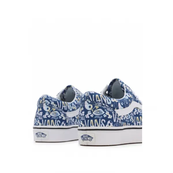 Dámska rekreačná obuv VANS UA ComfyCush Old Skool (Pastel Tie Dye) multi true white