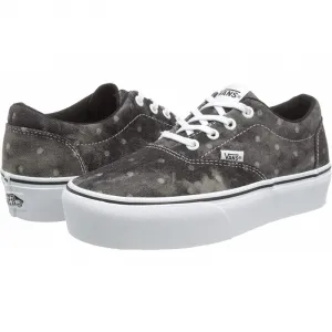 Dámska rekreačná obuv VANS WM Doheny Platform (Denim Dots) black white