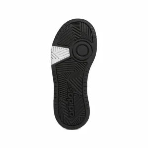 Juniorská rekreačná obuv ADIDAS Hoops Mid 3.0 K core black cloud white grey six