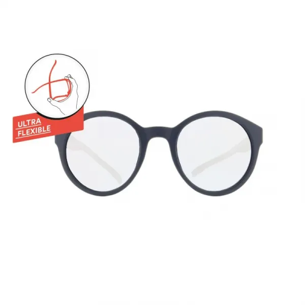 Slnečné okuliare RED BULL SPECT SNAP-003P, dark blue, grey, smoke with silver mirror POL, 52-21-145