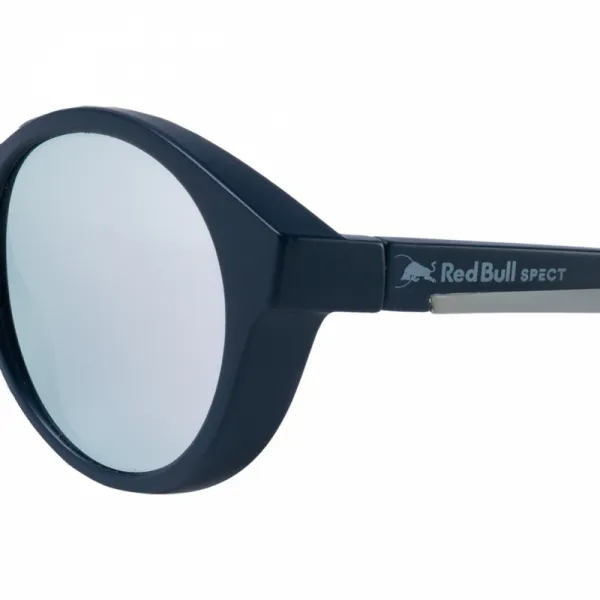 Slnečné okuliare RED BULL SPECT SNAP-003P, dark blue, grey, smoke with silver mirror POL, 52-21-145
