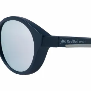 Slnečné okuliare RED BULL SPECT SNAP-003P, dark blue, grey, smoke with silver mirror POL, 52-21-145