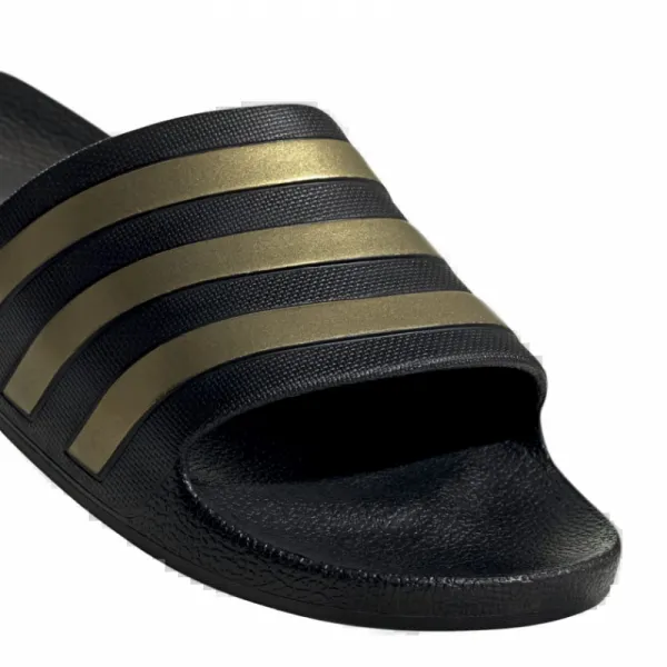 Dámske šlapky (plážová obuv) ADIDAS Adilette Aqua W core black gold metallic core black