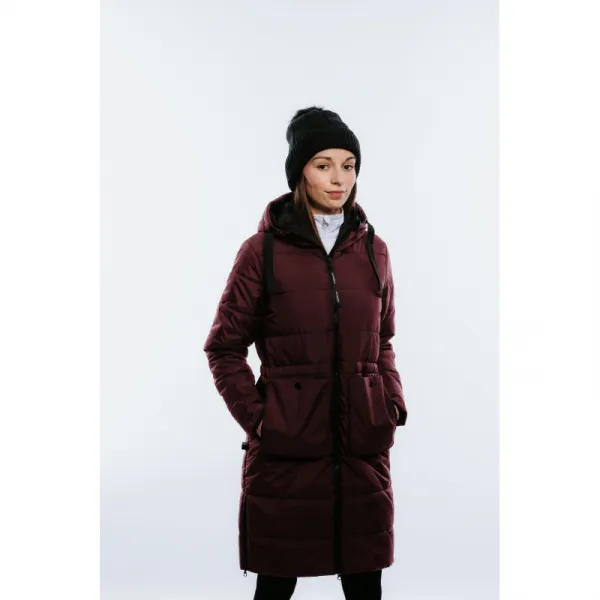 Dámska bunda AUTHORITY CJ-PEPEA burgundy