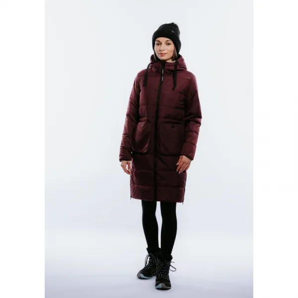 Dámska bunda AUTHORITY CJ-PEPEA burgundy