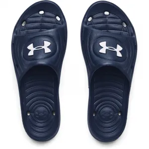 Pánske šlapky (plážová obuv) UNDER ARMOUR UA M Locker IV SL academy academy white