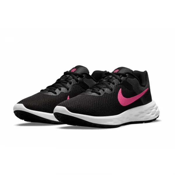 Dámska športová obuv (tréningová) NIKE Revolution 6 Next Nature black hyper pink iron grey