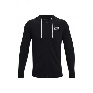 Pánska mikina s kapucňou UNDER ARMOUR UA Rival Terry LC FZ-BLK