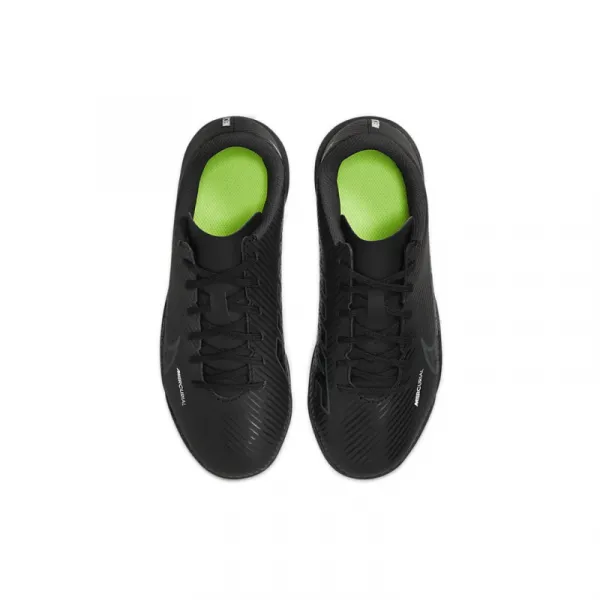 Chlapčenské futbalové kopačky turfy NIKE Mercurial Vapor 15 Jr TF black dark smoke grey summit white