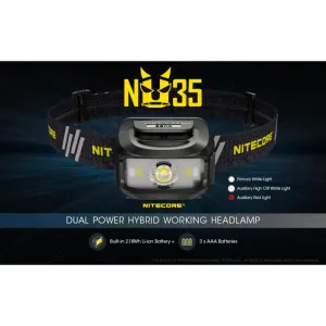 Čelovka NITECORE NU35
