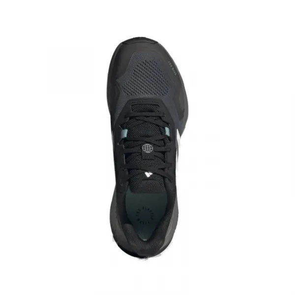 Dámska bežecká trailová obuv ADIDAS Terrex Soulstride Rain.RDY core black crystal white mint ton