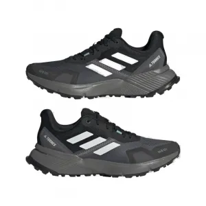 Dámska bežecká trailová obuv ADIDAS Terrex Soulstride Rain.RDY core black crystal white mint ton