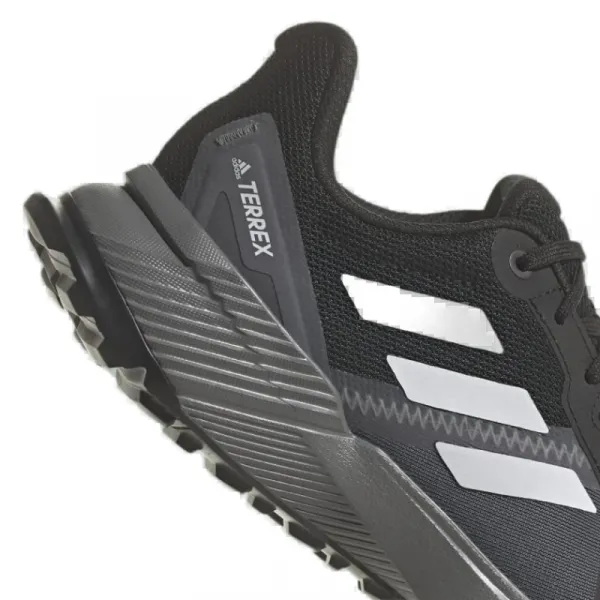 Dámska bežecká trailová obuv ADIDAS Terrex Soulstride Rain.RDY core black crystal white mint ton
