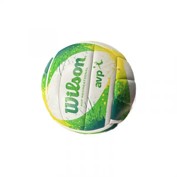 Volejbalová lopta WILSON AVP SPLATTER VB GREEN WH