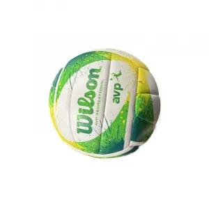 Volejbalová lopta WILSON AVP SPLATTER VB GREEN WH