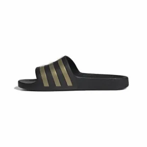 Dámske šlapky (plážová obuv) ADIDAS Adilette Aqua W core black gold metallic core black