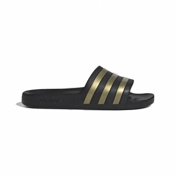 Dámske šlapky (plážová obuv) ADIDAS Adilette Aqua W core black gold metallic core black