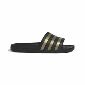 Dámske šlapky (plážová obuv) ADIDAS Adilette Aqua W core black gold metallic core black