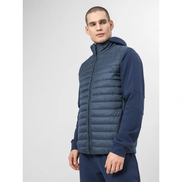 Pánska vesta 4F MENS JACKET KUMP001-30S-DARK BLUE