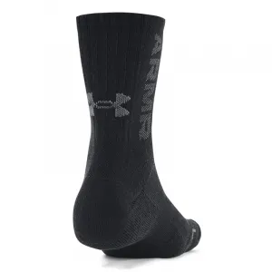 Ponožky UNDER ARMOUR UA 3-Maker 3 pack Mid-Crew-BLK-1373084-001