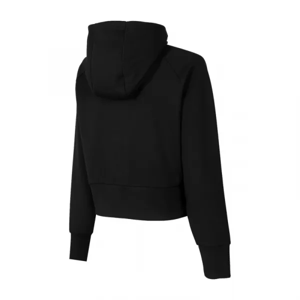 Dámska mikina so zipsom 4F WOMENS SWEATSHIRT BLD027-20S-DEEP BLACK