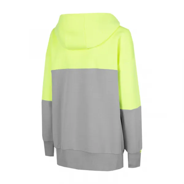 Dámska mikina s kapucňou 4F WOMENS SWEATSHIRT BLD024-45S-CANARY GREEN