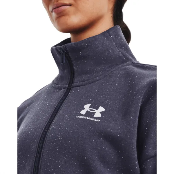 Dámska tréningová mikina s 1 2 zipsom UNDER ARMOUR Rival Fleece HZ-GRY-1373030-558