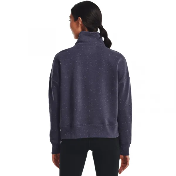 Dámska tréningová mikina s 1 2 zipsom UNDER ARMOUR Rival Fleece HZ-GRY-1373030-558