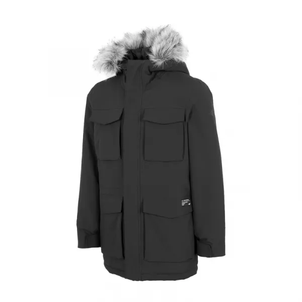 Chlapčenská bunda 4F JUNIOR BOYS JACKET JKUM001-20S-DEEP BLACK