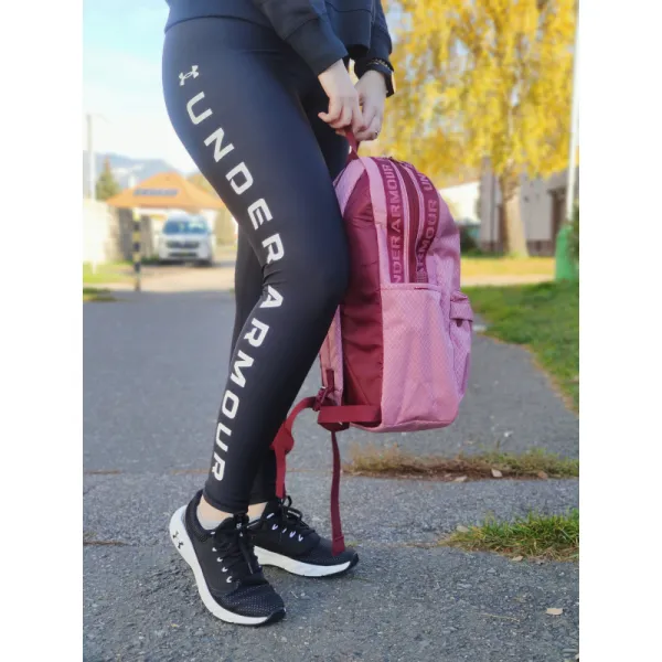Dámske kompresné legíny UNDER ARMOUR Armour Branded Legging-BLK-1376327-001