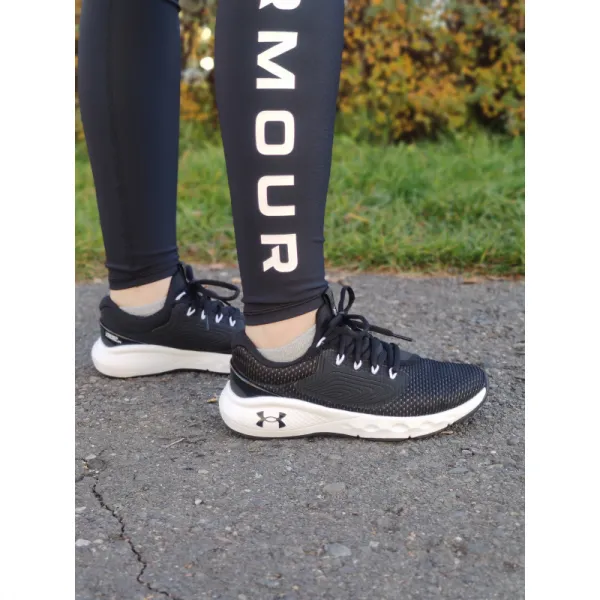 Dámske kompresné legíny UNDER ARMOUR Armour Branded Legging-BLK-1376327-001