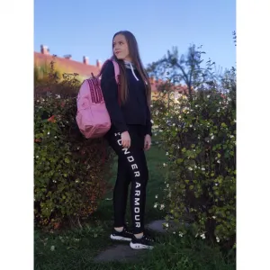 Dámske kompresné legíny UNDER ARMOUR Armour Branded Legging-BLK-1376327-001