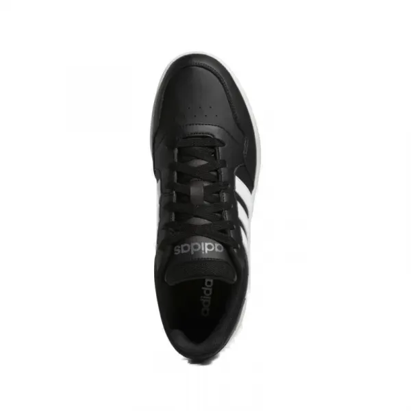 Pánska rekreačná obuv ADIDAS Hoops 3.0 core black cloud white grey six