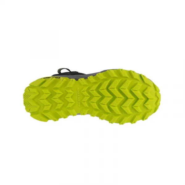 Chlapčenská členková turistická obuv SKECHERS Fuse Tread Trekor black lime