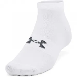 Ponožky UNDER ARMOUR UA Essential Low Cut 3 pack-WHT-1365745-100