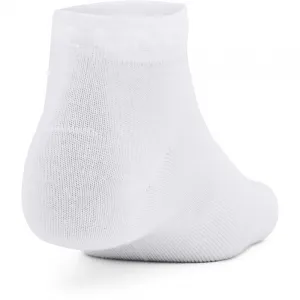 Ponožky UNDER ARMOUR UA Essential Low Cut 3 pack-WHT-1365745-100