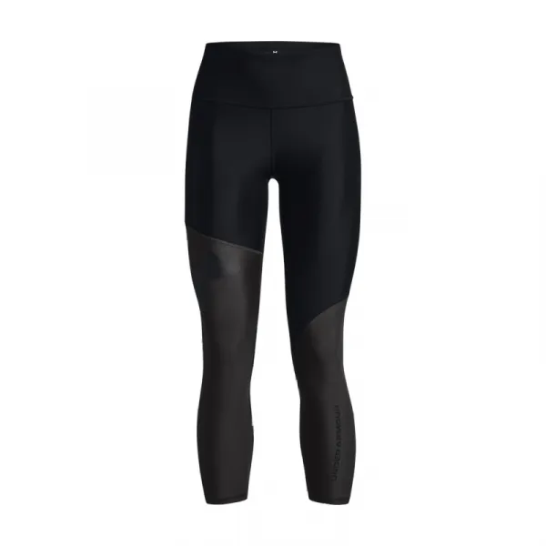 Dámske kompresné legíny UNDER ARMOUR Armour Colorblock Ankle Leg-BLK-1373936-001