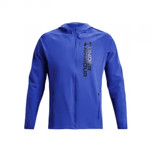 Pánska tréningová bunda UNDER ARMOUR UA OUTRUN THE STORM JACKET-BLU-1361502-486