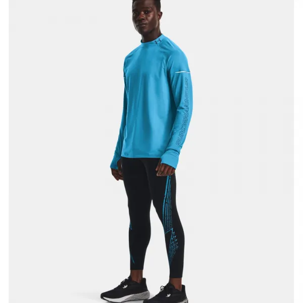 Pánske kompresné legíny UNDER ARMOUR UA FLY FAST 3.0 COLD TIGHT-BLK-1373440-001