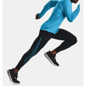 Pánske kompresné legíny UNDER ARMOUR UA FLY FAST 3.0 COLD TIGHT-BLK-1373440-001