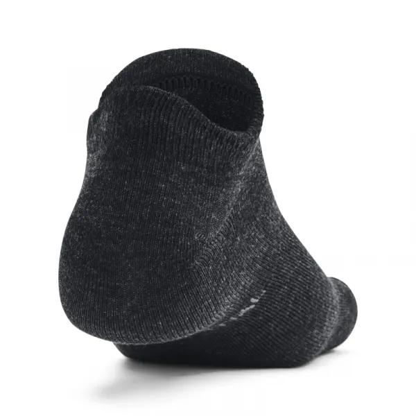 Ponožky UNDER ARMOUR UA Essential No Show 3 pack-BLK-1361459-002