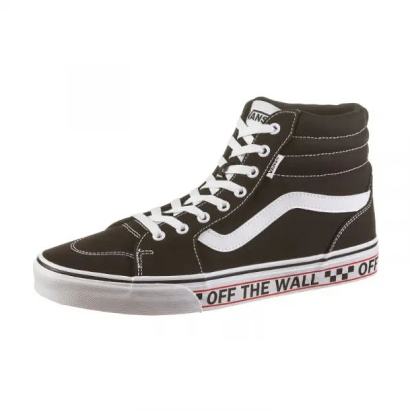 Pánska rekreačná obuv VANS MN Filmore HI OTW Sidewall black white