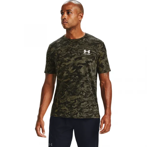 Pánske tréningové tričko s krátkym rukávom UNDER ARMOUR UA ABC CAMO SS-BLK-1357727-001