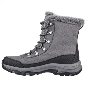 Dámske vysoké zimné topánky SKECHERS Trego Cold Blues grey