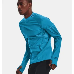 Pánske bežecké tričko s dlhým rukávom UNDER ARMOUR UA OUTRUN THE COLD LS-BLU-1373214-419