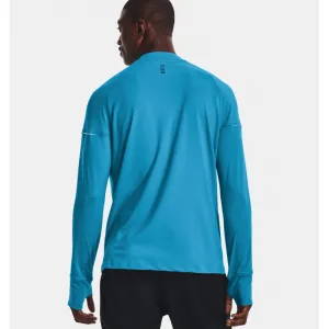 Pánske bežecké tričko s dlhým rukávom UNDER ARMOUR UA OUTRUN THE COLD LS-BLU-1373214-419