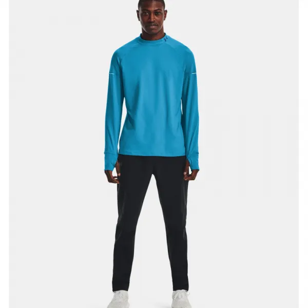 Pánske bežecké tričko s dlhým rukávom UNDER ARMOUR UA OUTRUN THE COLD LS-BLU-1373214-419