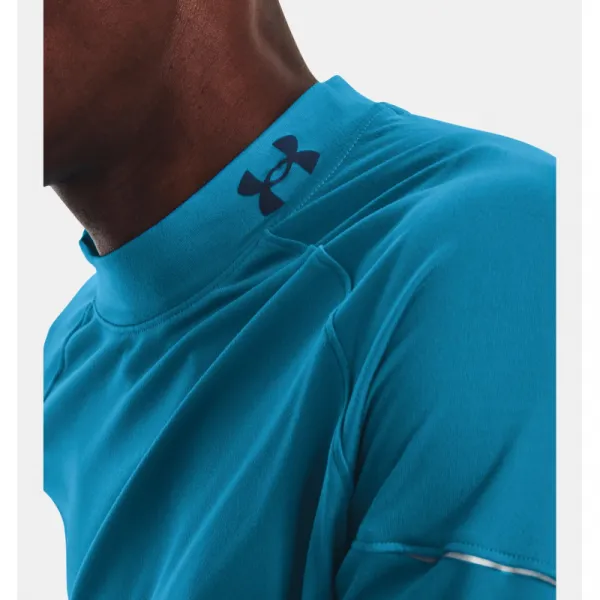 Pánske bežecké tričko s dlhým rukávom UNDER ARMOUR UA OUTRUN THE COLD LS-BLU-1373214-419