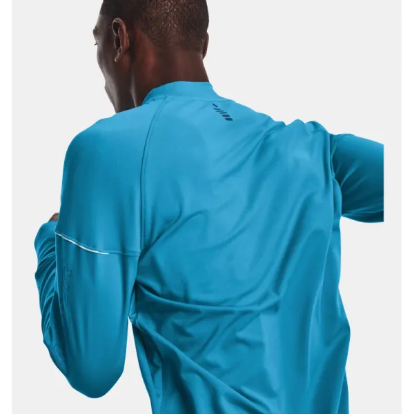 Pánske bežecké tričko s dlhým rukávom UNDER ARMOUR UA OUTRUN THE COLD LS-BLU-1373214-419